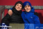 29 December 2018; Leinster supporters ahead of the Guinness PRO14 Round 12 match between Munster and Leinster at Thomond Park in Limerick. Photo by Ramsey Cardy/Sportsfile