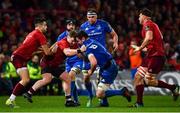 29 December 2018; James Ryan of Leinster is tackled by Chris Cloete of Munster during the Guinness PRO14 Round 12 match between Munster and Leinster at Thomond Park in Limerick. Photo by Ramsey Cardy/Sportsfile