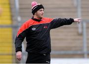 30 December 2018; Down selector Brendan Coulter prior to the Bank of Ireland Dr McKenna Cup Round 1 match between Cavan and Down at Kingspan Breffni Park in Cavan. Photo by Harry Murphy/Sportsfile