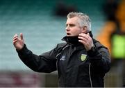 30 December 2018; Donegal selector Stephen Rochford prior to the Bank of Ireland Dr McKenna Cup Round 1 match between Donegal and QUB at MacCumhaill Park in Ballybofey, Donegal. Photo by Oliver McVeigh/Sportsfile