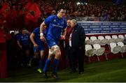 29 December 2018; James Ryan of Leinster ahead of the Guinness PRO14 Round 12 match between Munster and Leinster at Thomond Park in Limerick. Photo by Ramsey Cardy/Sportsfile