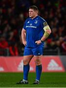 29 December 2018; Tadhg Furlong of Leinster during the Guinness PRO14 Round 12 match between Munster and Leinster at Thomond Park in Limerick. Photo by Ramsey Cardy/Sportsfile
