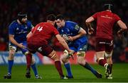 29 December 2018; James Ryan, right, and Scott Fardy of Leinster during the Guinness PRO14 Round 12 match between Munster and Leinster at Thomond Park in Limerick. Photo by Ramsey Cardy/Sportsfile