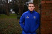 31 December 2018; Seán Cronin poses for a portrait following a Leinster Rugby press conference at Leinster Rugby Headquarters in Dublin. Photo by Ramsey Cardy/Sportsfile