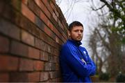 31 December 2018; Ross Byrne poses for a portrait following a Leinster Rugby press conference at Leinster Rugby Headquarters in Dublin. Photo by Ramsey Cardy/Sportsfile