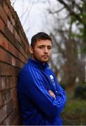 31 December 2018; Ross Byrne poses for a portrait following a Leinster Rugby press conference at Leinster Rugby Headquarters in Dublin. Photo by Ramsey Cardy/Sportsfile