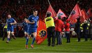 29 December 2018; Jonathan Sexton of Leinster makes his way out for the Guinness PRO14 Round 12 match between Munster and Leinster at Thomond Park in Limerick. Photo by Diarmuid Greene/Sportsfile