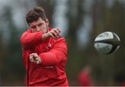 31 December 2018; Rhys Marshall during Munster Rugby squad training at the University of Limerick in Limerick. Photo by Diarmuid Greene/Sportsfile