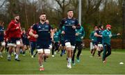 31 December 2018; Munster players including Conor Oliver and Fineen Wycherley during Munster Rugby squad training at the University of Limerick in Limerick. Photo by Diarmuid Greene/Sportsfile