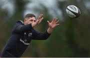 31 December 2018; Dan Goggin during Munster Rugby squad training at the University of Limerick in Limerick. Photo by Diarmuid Greene/Sportsfile