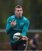 31 December 2018; Chris Farrell during Munster Rugby squad training at the University of Limerick in Limerick. Photo by Diarmuid Greene/Sportsfile