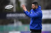 31 December 2018; Rob Kearney during Leinster Rugby squad training at Energia Park in Donnybrook, Dublin. Photo by Ramsey Cardy/Sportsfile