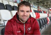 1 January 2019; Jared Payne poses for a portrait following an Ulster Rugby press conference at Kingspan Stadium, in Belfast. Photo by John Dickson/Sportsfile