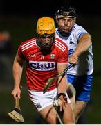 2 January 2019; Michael O’Halloran of Cork in action against Kevin Moran of Waterford during the Co-Op Superstores Munster Hurling League 2019 match between Cork and Waterford at Mallow GAA Grounds in Mallow, Co. Cork.  Photo by Eóin Noonan/Sportsfile