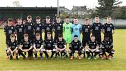 27 October 2018; The Finn Harps squad before the SSE Airtricity U17 League Final match between Finn Harps and Shamrock Rovers at Maginn Park in Buncrana, Donegal. Photo by Oliver McVeigh/Sportsfile