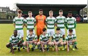27 October 2018; The Shamrock Rovers team before the SSE Airtricity U17 League Final match between Finn Harps and Shamrock Rovers at Maginn Park in Buncrana, Donegal. Photo by Oliver McVeigh/Sportsfile