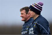 29 December 2018; Westmeath manager Jack Cooney with selector Pascal Kelleghan, right, during the Bord na Móna O'Byrne Cup Round 2 match between Westmeath and Offaly at Lakepoint Park, St Loman's GAA Club, in Mullingar, Westmeath. Photo by Piaras Ó Mídheach/Sportsfile