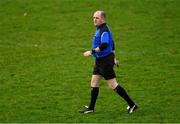 29 December 2018; Referee David Fedigan during the Bord na Móna O'Byrne Cup Round 2 match between Westmeath and Offaly at Lakepoint Park, St Loman's GAA Club, in Mullingar, Westmeath. Photo by Piaras Ó Mídheach/Sportsfile