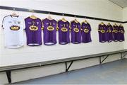 5 January 2019; The Wexford dressing room before the Bord na Móna O'Byrne Cup Round 3 match between Wexford and Meath at St Patrick's Park in Wexford. Photo by Matt Browne/Sportsfile