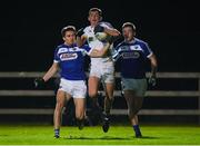 5 January 2019; Padraig O’Toole of Wicklow in action against David Seale and Eoin Buggie of Laois during the Bord na Móna O'Byrne Cup Round 3 match between Wiclow and Laois at Bray Emmets GAA Club in Bray, Wicklow. Photo by Harry Murphy/Sportsfile