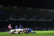 5 January 2019; A general view of a scrum during the Guinness PRO14 Round 13 match between Leinster and Ulster at the RDS Arena in Dublin. Photo by Seb Daly/Sportsfile