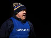 5 January 2019; Wicklow manager John Evans  during the Bord na Móna O'Byrne Cup Round 3 match between Wiclow and Laois at Bray Emmets GAA Club in Bray, Wicklow. Photo by Harry Murphy/Sportsfile