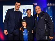 5 January 2019; Guests with Leinster players James Ryan, Luke McGrath and Dan Leavy prior to the Guinness PRO14 Round 13 match between Leinster and Ulster at the RDS Arena in Dublin. Photo by Brendan Moran/Sportsfile