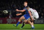 5 January 2019; Ciarán Frawley of Leinster during the Guinness PRO14 Round 13 match between Leinster and Ulster at the RDS Arena in Dublin. Photo by Brendan Moran/Sportsfile