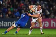 5 January 2019; James Hume of Ulster is tackled by Scott Penny of Leinster during the Guinness PRO14 Round 13 match between Leinster and Ulster at the RDS Arena in Dublin. Photo by Brendan Moran/Sportsfile
