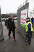 6 January 2019; Mayo manager James Horan arrives prior to the Connacht FBD League Preliminary Round match between Leitrim and Mayo at Avantcard Páirc Seán Mac Diarmada in Carrick-on-Shannon, Co Leitrim. Photo by Stephen McCarthy/Sportsfile