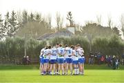 6 January 2019; Waterford players before the McGrath Cup Semi-final match between Waterford and Clare at the Gold Coast Resort in Waterford. Photo by Matt Browne/Sportsfile
