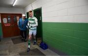 6 January 2019; Donal O'Sullivan of Limerick leaves the dressing room ahead of the McGrath Cup Semi-final between Limerick and Cork at Mick Neville Park in Rathkeale, Co. Limerick. Photo by Ramsey Cardy/Sportsfile