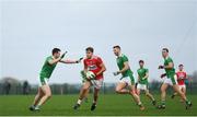 6 January 2019; Ian Maguire of Cork in action against Adam Kearns of Limerick during the McGrath Cup Semi-final between Limerick and Cork at Mick Neville Park in Rathkeale, Co. Limerick. Photo by Ramsey Cardy/Sportsfile