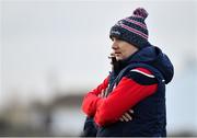 6 January 2019; Cork manager Ronan McCarthy during the McGrath Cup Semi-final between Limerick and Cork at Mick Neville Park in Rathkeale, Co. Limerick. Photo by Ramsey Cardy/Sportsfile