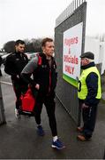 6 January 2019; Donal Vaughan of Mayo arrives prior to the Connacht FBD League Preliminary Round match between Leitrim and Mayo at Avantcard Páirc Seán Mac Diarmada in Carrick-on-Shannon, Co Leitrim. Photo by Stephen McCarthy/Sportsfile