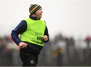 6 January 2019; Leitrim coach Jason O'Reilly during the Connacht FBD League Preliminary Round match between Leitrim and Mayo at Avantcard Páirc Seán Mac Diarmada in Carrick-on-Shannon, Co Leitrim. Photo by Stephen McCarthy/Sportsfile