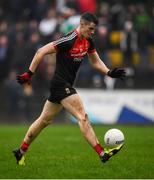 6 January 2019; James McCormack of Mayo during the Connacht FBD League Preliminary Round match between Leitrim and Mayo at Avantcard Páirc Seán Mac Diarmada in Carrick-on-Shannon, Co Leitrim. Photo by Stephen McCarthy/Sportsfile