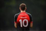 6 January 2019; A general view of of the number 10 Mayo jersey during the Connacht FBD League Preliminary Round match between Leitrim and Mayo at Avantcard Páirc Seán Mac Diarmada in Carrick-on-Shannon, Co Leitrim. Photo by Stephen McCarthy/Sportsfile