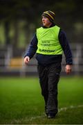 6 January 2019; Leitrim coach Jason O'Reilly during the Connacht FBD League Preliminary Round match between Leitrim and Mayo at Avantcard Páirc Seán Mac Diarmada in Carrick-on-Shannon, Co Leitrim. Photo by Stephen McCarthy/Sportsfile