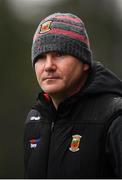 6 January 2019; Mayo manager James Horan during the Connacht FBD League Preliminary Round match between Leitrim and Mayo at Avantcard Páirc Seán Mac Diarmada in Carrick-on-Shannon, Co Leitrim. Photo by Stephen McCarthy/Sportsfile