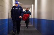 6 January 2019; Laois manager Eddie Brennan makes his way to the pitch prior to the Bord na Mona Walsh Cup Round 3 match between Laois and Dublin at O'Moore Park in Portlaoise, Laois. Photo by Brendan Moran/Sportsfile