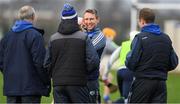 6 January 2019; Laois manager Eddie Brennan, 2nd from left, with his selectors prior to the Bord na Mona Walsh Cup Round 3 match between Laois and Dublin at O'Moore Park in Portlaoise, Laois. Photo by Brendan Moran/Sportsfile