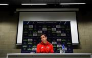 7 January 2019; Head coach Johann van Graan during a Munster Rugby Press Conference at the University of Limerick in Limerick. Photo by Piaras Ó Mídheach/Sportsfile