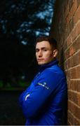 7 January 2019; Jordan Larmour poses for a portrait ahead of a Leinster Rugby press conference at Leinster Rugby Headquarters at UCD in Dublin. Photo by Ramsey Cardy/Sportsfile