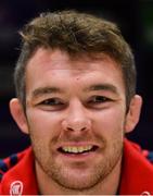 7 January 2019; Peter O'Mahony during a Munster Rugby Press Conference at the University of Limerick in Limerick. Photo by Piaras Ó Mídheach/Sportsfile