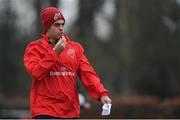 7 January 2019; Head coach Johann van Graan during Munster Rugby Squad Training at the University of Limerick in Limerick. Photo by Piaras Ó Mídheach/Sportsfile