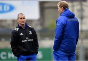 7 January 2019; Senior coach Stuart Lancaster, left, and head coach Leo Cullen during Leinster Rugby squad training at Energia Park in Donnybrook, Dublin. Photo by Ramsey Cardy/Sportsfile