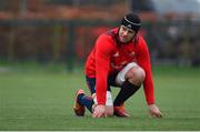 7 January 2019; CJ Stander during Munster Rugby Squad Training at the University of Limerick in Limerick. Photo by Piaras Ó Mídheach/Sportsfile