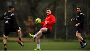 7 January 2019; Rory Scannell during Munster Rugby Squad Training at the University of Limerick in Limerick. Photo by Piaras Ó Mídheach/Sportsfile