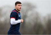 7 January 2019; Fineen Wycherley during Munster Rugby Squad Training at the University of Limerick in Limerick. Photo by Piaras Ó Mídheach/Sportsfile